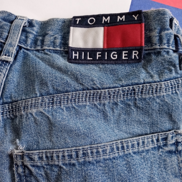 *Sold*Vintage Tommy Hilfiger Carpenter Denim Jeans - Picture 7 of 10
